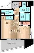 KDXレジデンス神楽坂 401 間取り図