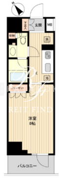 HF両国レジデンス 602 間取り図