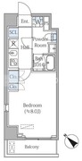 グランジット月島TOKYO BAY 705 間取り図