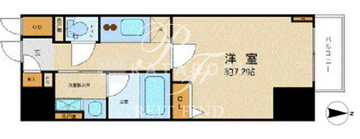 ズーム九段下 602 間取り図
