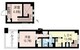 レジデンスシャルマン月島 332 間取り図