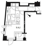 ミリアレジデンス日本橋人形町2 404 間取り図
