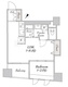 ミリアレジデンス日本橋人形町2 702 間取り図