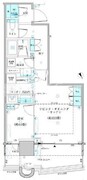 パークタワー勝どき S-925 間取り図