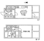 レジディア西新宿2 117 間取り図