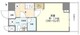 メインテラス上野 801 間取り図