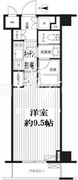 グランハイツ東新宿 218 間取り図