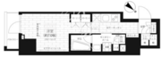 ステージグランデ台東根岸アジールコート 404 間取り図