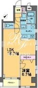 カスタリア入谷 701 間取り図