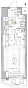 メイクスデザイン新宿落合 703 間取り図