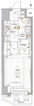 メイクスデザイン新宿落合 703 間取り図