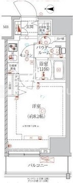 アルテシモクルセ 203 間取り図