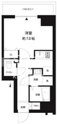 コスモリード錦糸町 901 間取り図