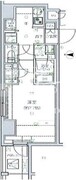 ルクレ墨田緑2 202 間取り図