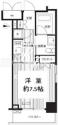 グランハイツ錦糸町 501 間取り図