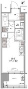 SKナインティ門前仲町 1204 間取り図