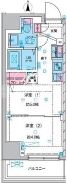 ジェノヴィア本所吾妻橋3 203 間取り図