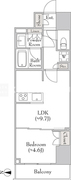 ルミーク錦糸町 504 間取り図