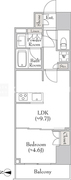 ルミーク錦糸町 804 間取り図
