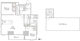 ルミーク錦糸町 1502 間取り図