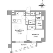 コンフォリア・リヴ永福町 209 間取り図