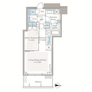 パークシティ中野ザタワーブリーズ 1811 間取り図