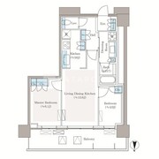 パークシティ中野ザタワーエアーズ 1827 間取り図