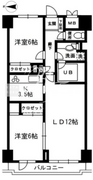 レジディア目白 906 間取り図
