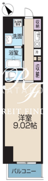 レピュア王子本町 201 間取り図