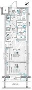ミリアレジデンス東池袋 506 間取り図