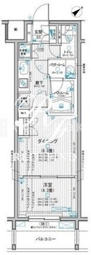 ミリアレジデンス東池袋 506 間取り図