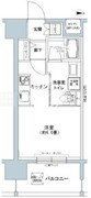 パークキューブ板橋本町 810 間取り図