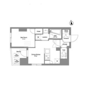 アジールコート浜松町 603 間取り図