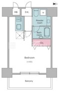 レジディア麻布十番2 102 間取り図