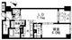 レジディア日本橋浜町 401 間取り図