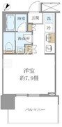 ブリリアタワー浜離宮 702 間取り図