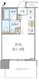 ブリリアタワー浜離宮 702 間取り図