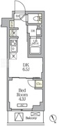 クラリティア馬込 303 間取り図