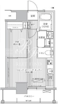 レジェンダリーガーデン赤羽ウエストビュー 803 間取り図