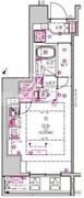 ベルシード西巣鴨 201 間取り図