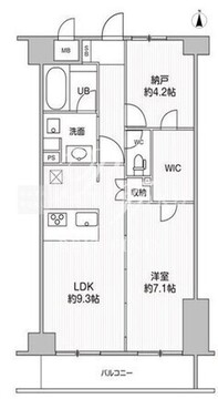 コンフォリア赤羽岩淵 604 間取り図