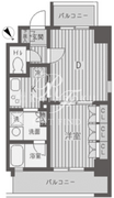 パークフラッツ渋谷代官山 806 間取り図