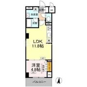 ロイジェント潮見 704 間取り図