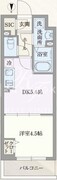 ルネサンスコート自由が丘 101 間取り図