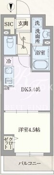 ルネサンスコート自由が丘 101 間取り図