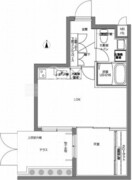 パティーナV代々木上原 201 間取り図