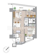 ＳＳ．ＦＬＡＴ平井 404 間取り図