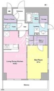 ジニア大森西 501 間取り図