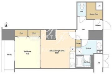 グランハイツ高田馬場 1127 間取り図