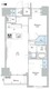 ディームス蔵前 1102 間取り図